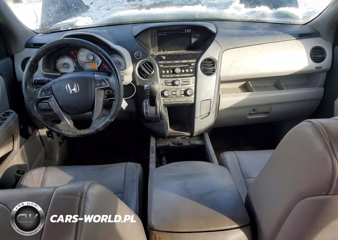 2013 Honda Pilot Exl VIN:5FNYF3H59DB028406 - 8