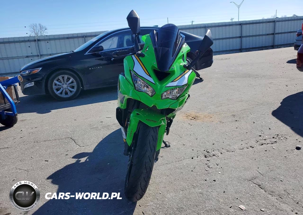 2025 Kawasaki Zx400 VIN:ML5ZXCS1XSDA41397 - 2