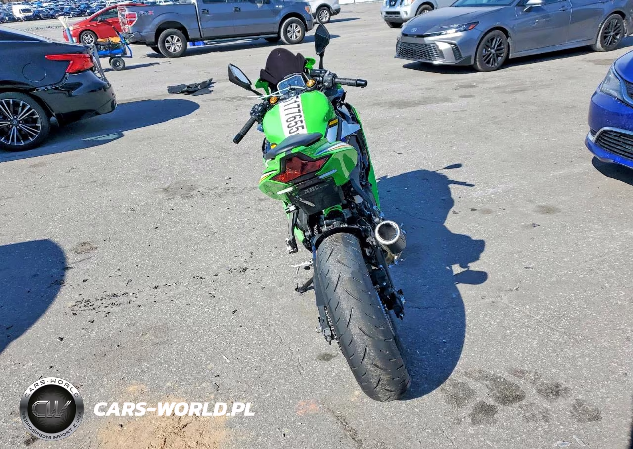 2025 Kawasaki Zx400 VIN:ML5ZXCS1XSDA41397 - 4
