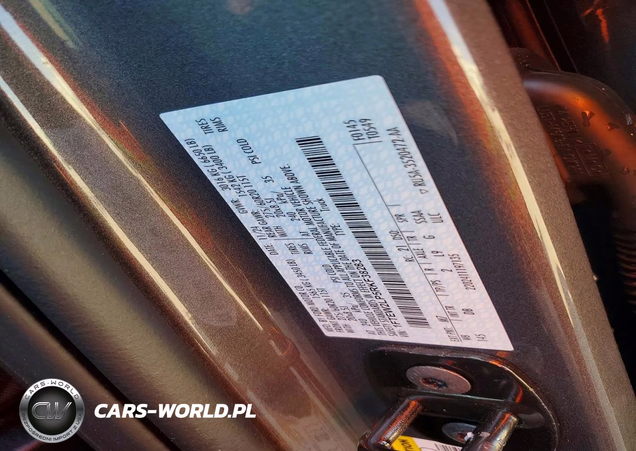2024 Ford F150 Stx VIN:1FTEW2LP5RKF38283 - 13