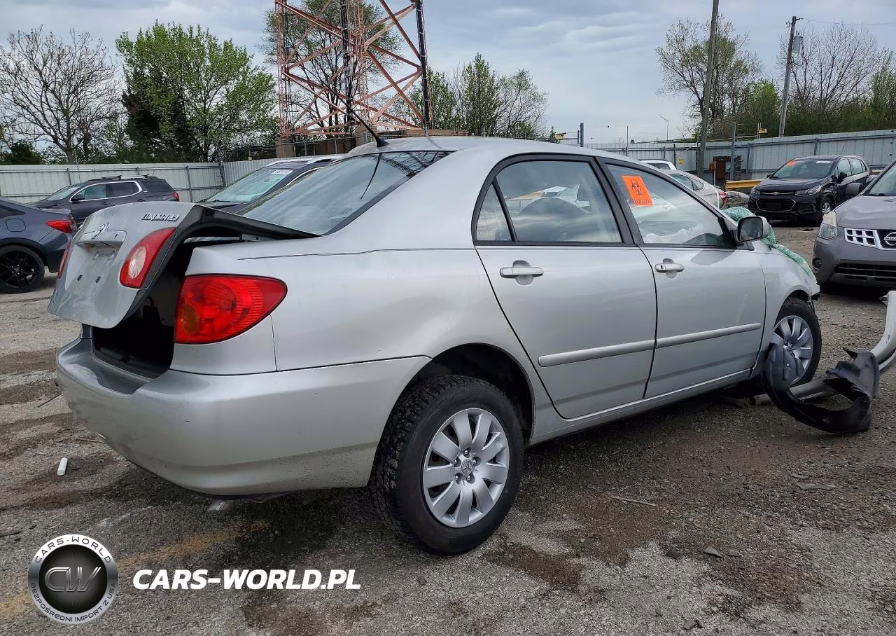 2004 Toyota Corolla Ce VIN:1NXBR32E44Z231132 - 3