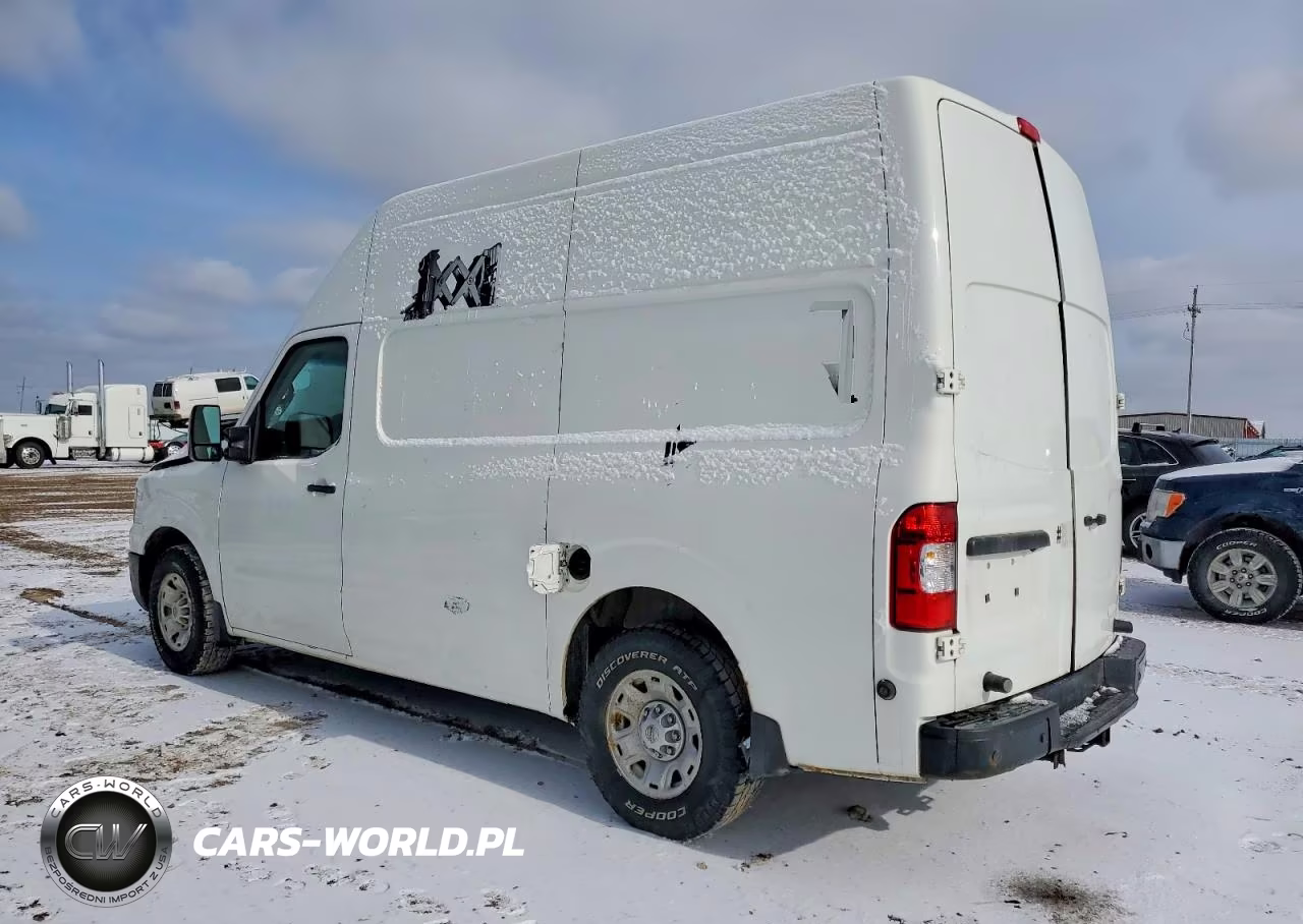 2017 Nissan Nv 2500 Utility - Service Van VIN:1N6AF0LY5HN807288 - 2
