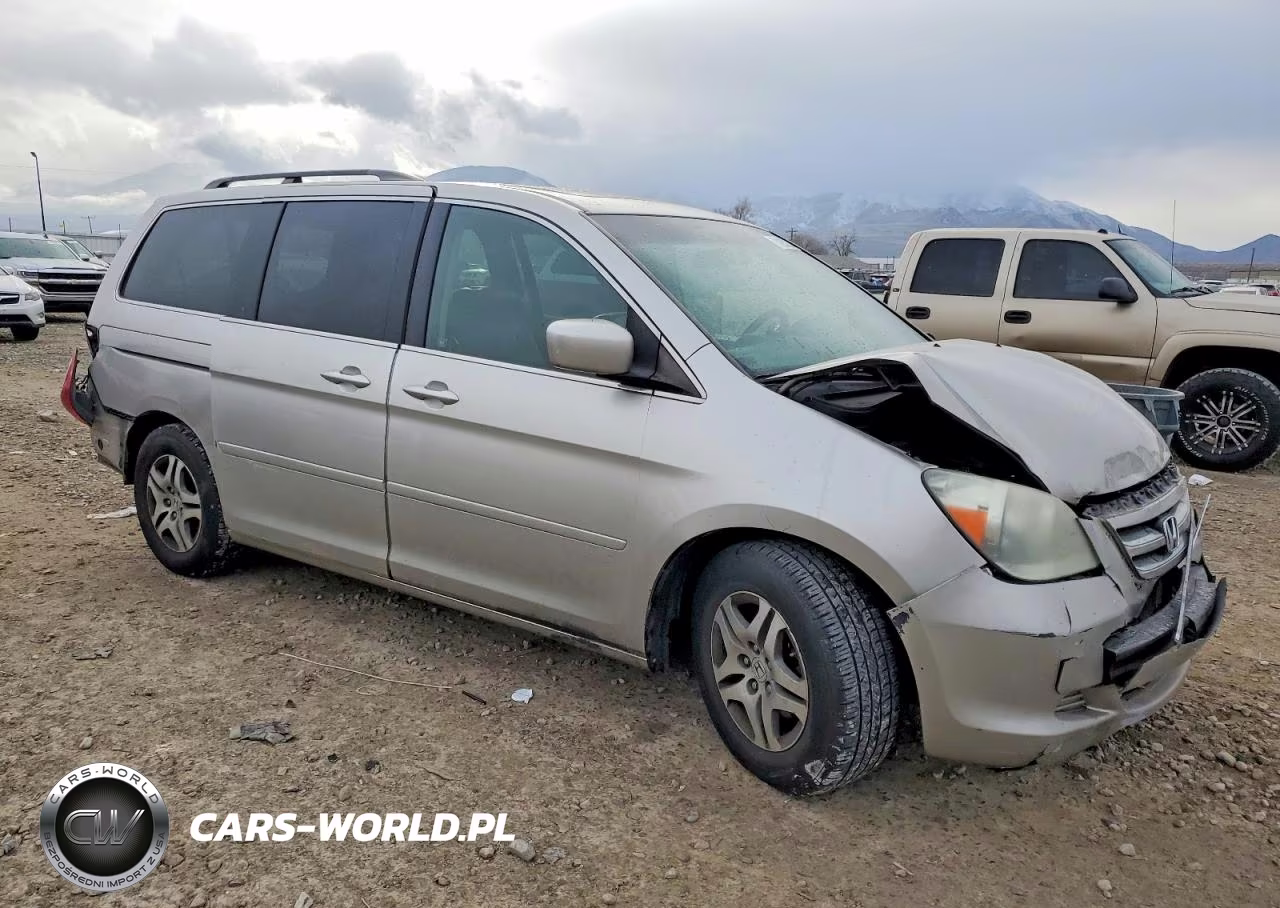 2007 Honda Odyssey Exl VIN:5FNRL38777B409254 - 4