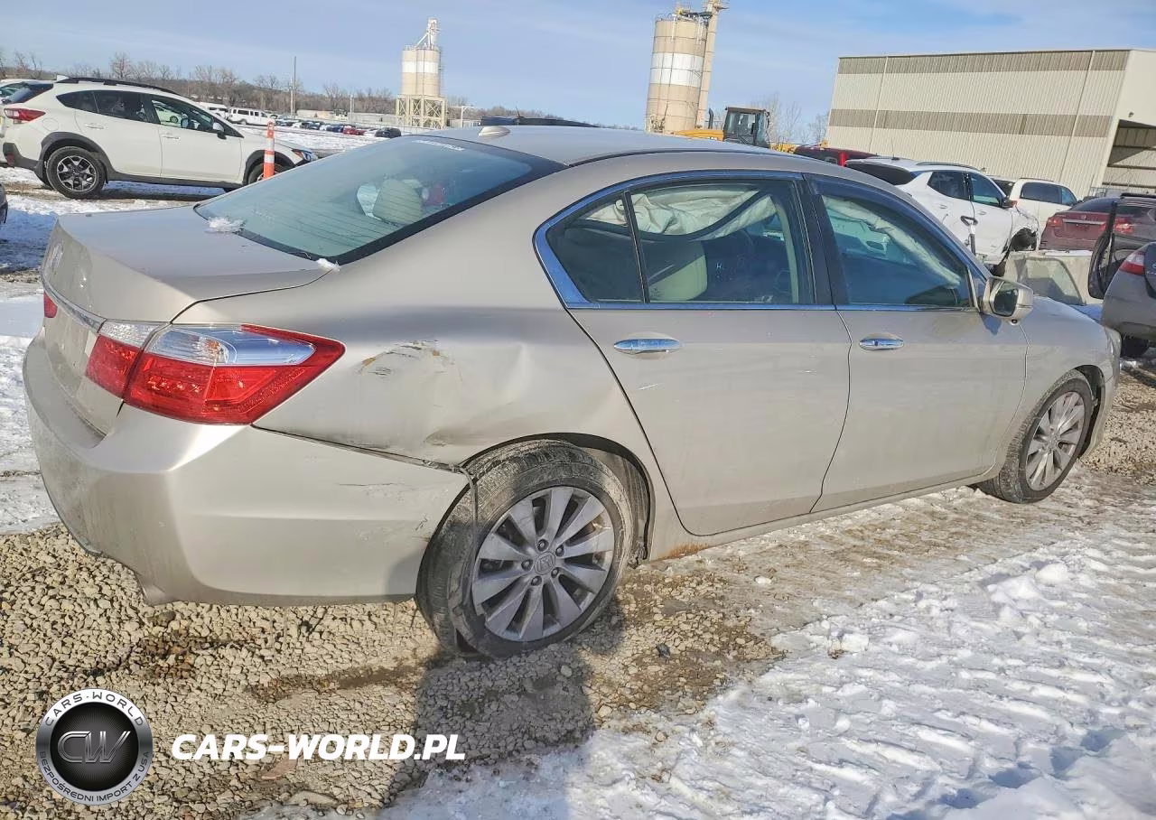 2013 Honda Accord Exl VIN:1HGCR2F81DA176651 - 3