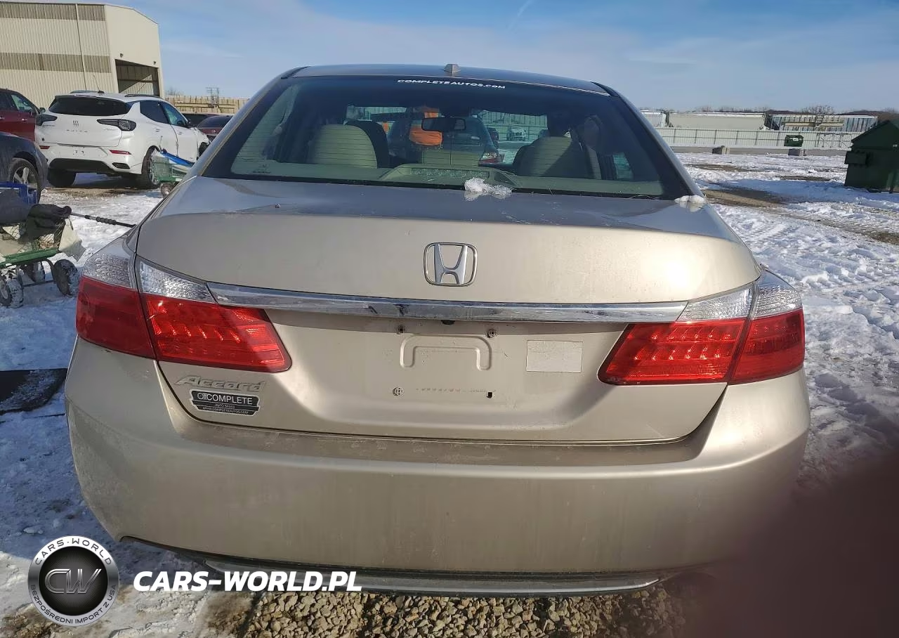 2013 Honda Accord Exl VIN:1HGCR2F81DA176651 - 6