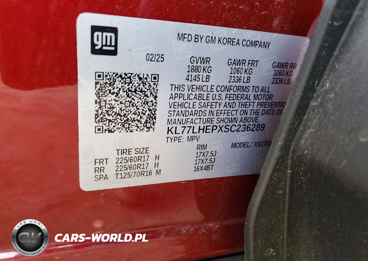 2025 Chevrolet Trax 1Lt VIN:KL77LHEPXSC236289 - 13