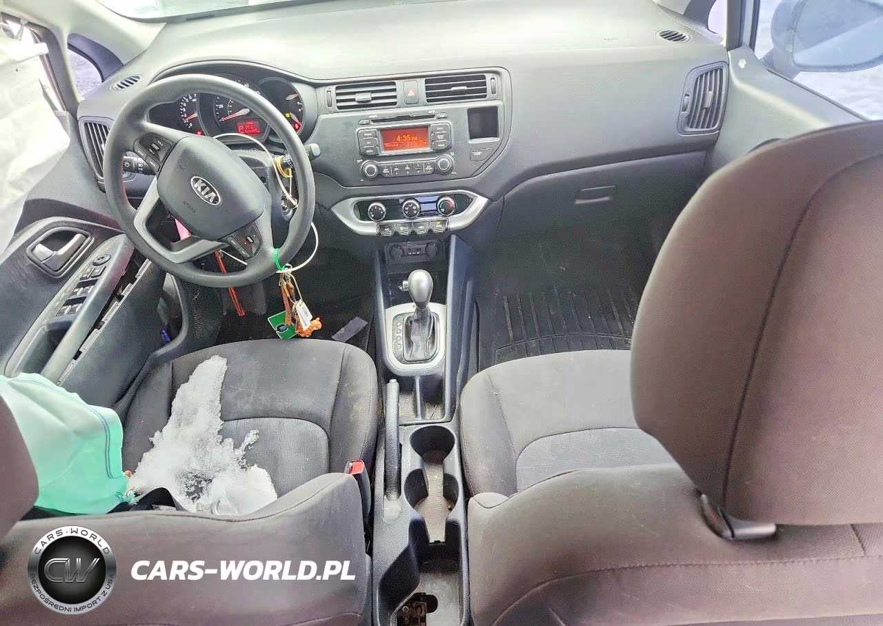 2015 Kia Rio Lx VIN:KNADM5A34F6452807 - 8