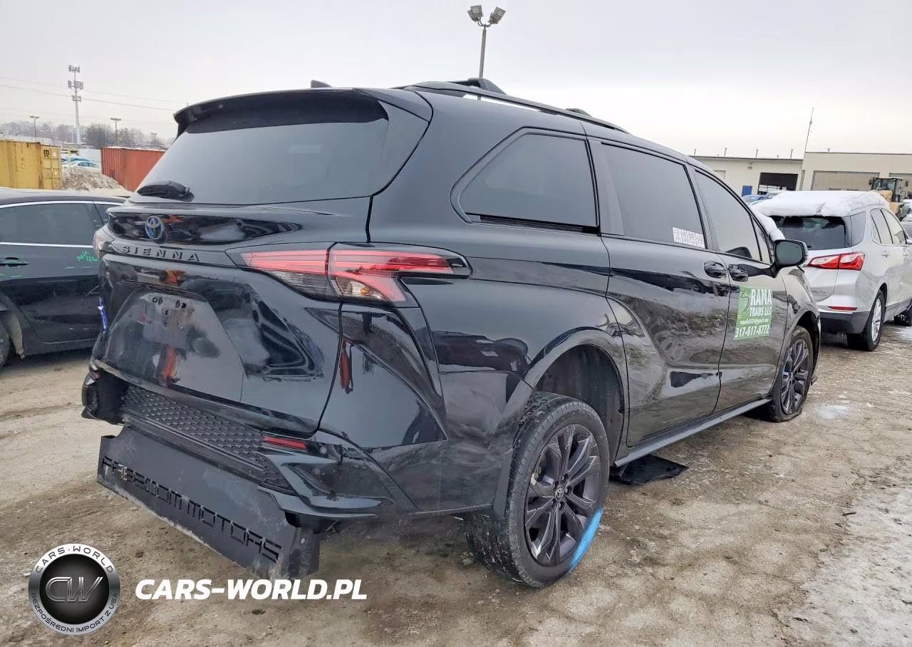 2021 Toyota Sienna Xse VIN:5TDDRKEC0MS053581 - 3