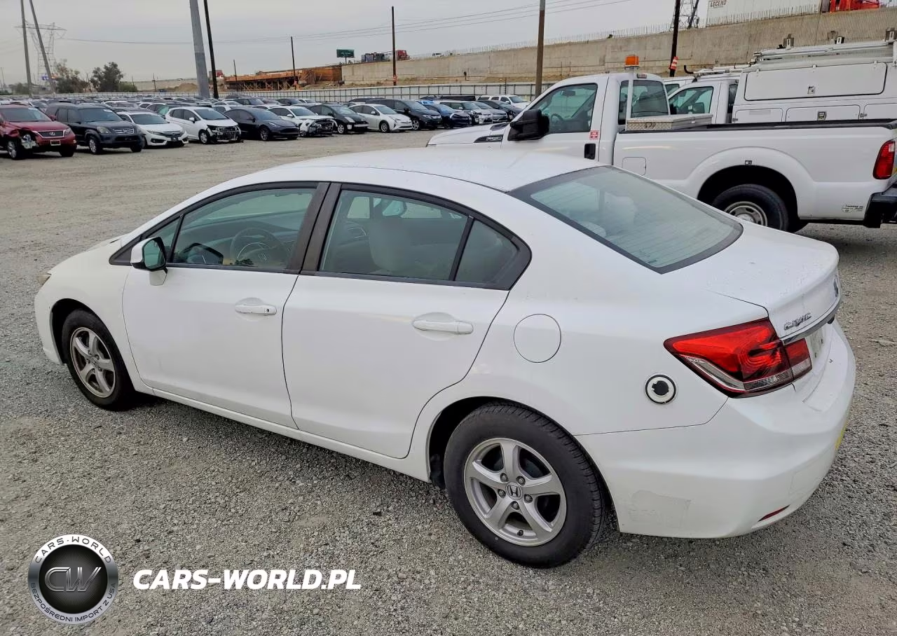 2013 Honda Civic Natural Gas VIN:19XFB5F5XDE000119 - 2