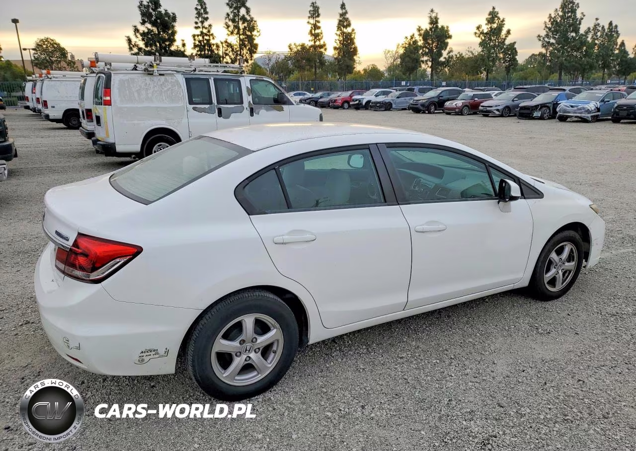 2013 Honda Civic Natural Gas VIN:19XFB5F5XDE000119 - 3