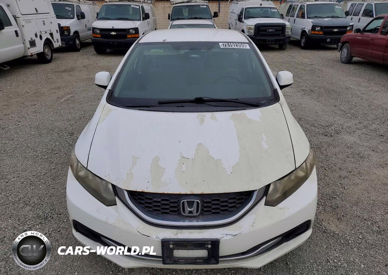 2013 Honda Civic Natural Gas VIN:19XFB5F5XDE000119 - 5