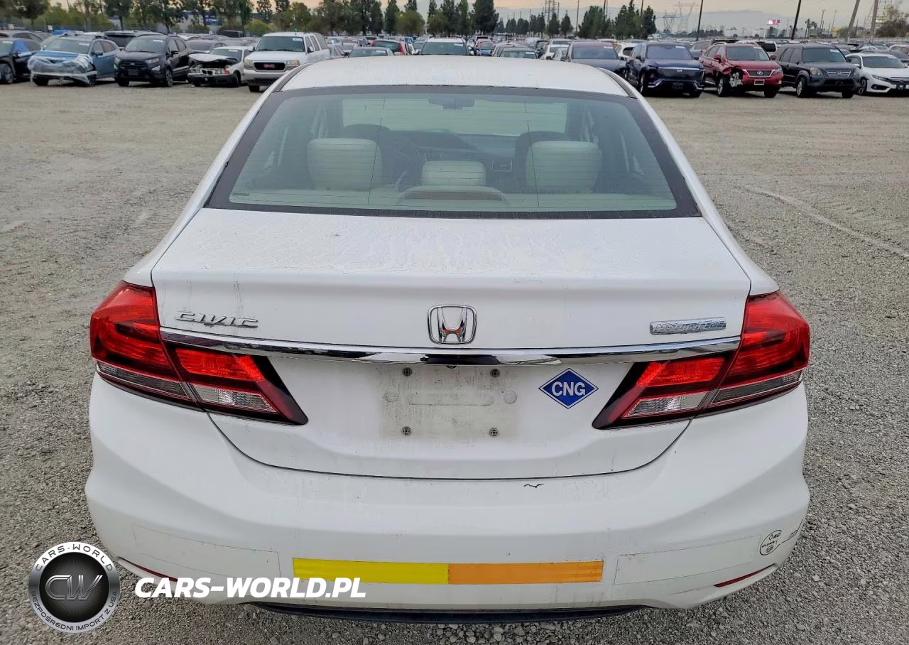 2013 Honda Civic Natural Gas VIN:19XFB5F5XDE000119 - 6