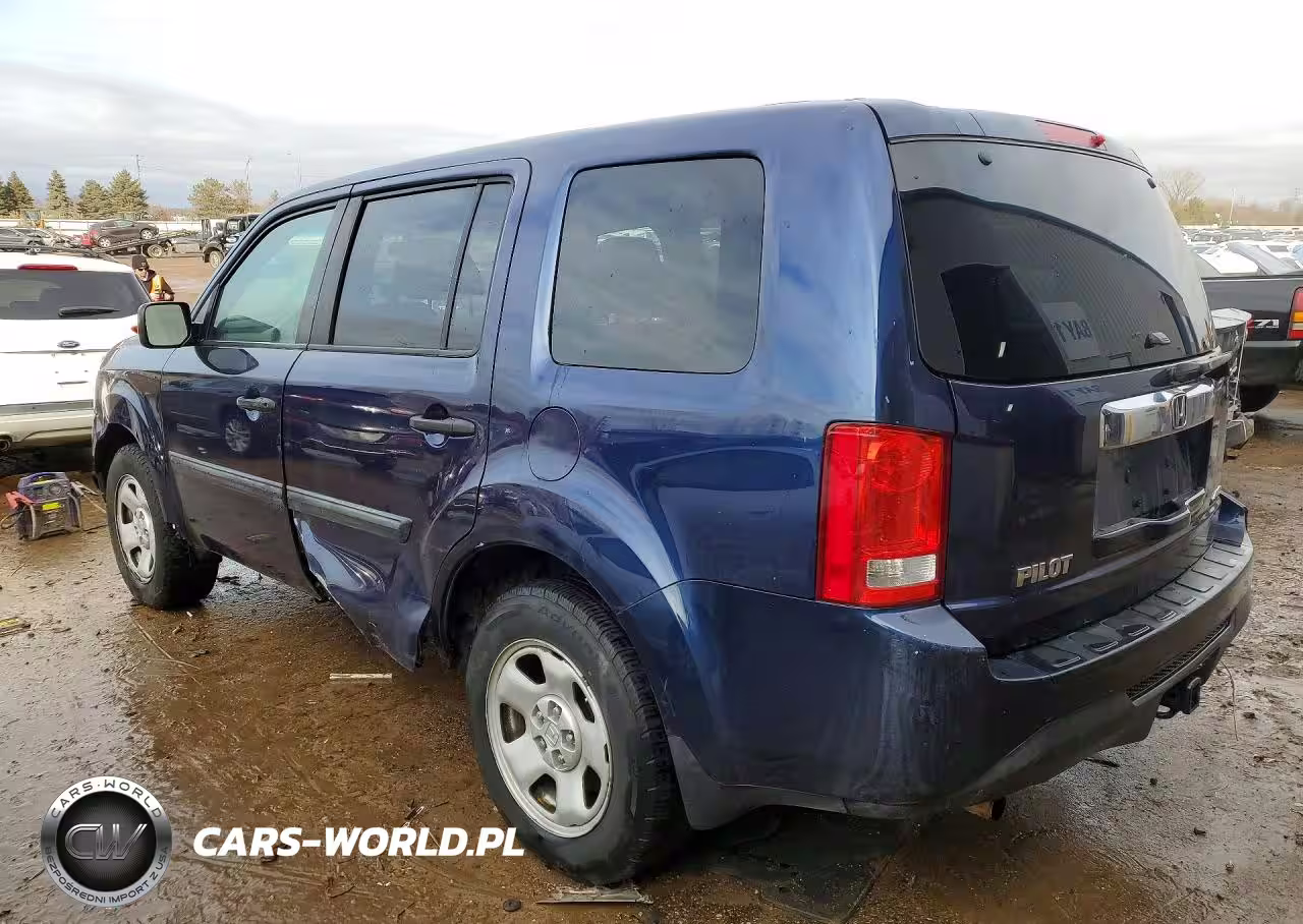 2015 Honda Pilot Lx VIN:5FNYF4H2XFB078391 - 2
