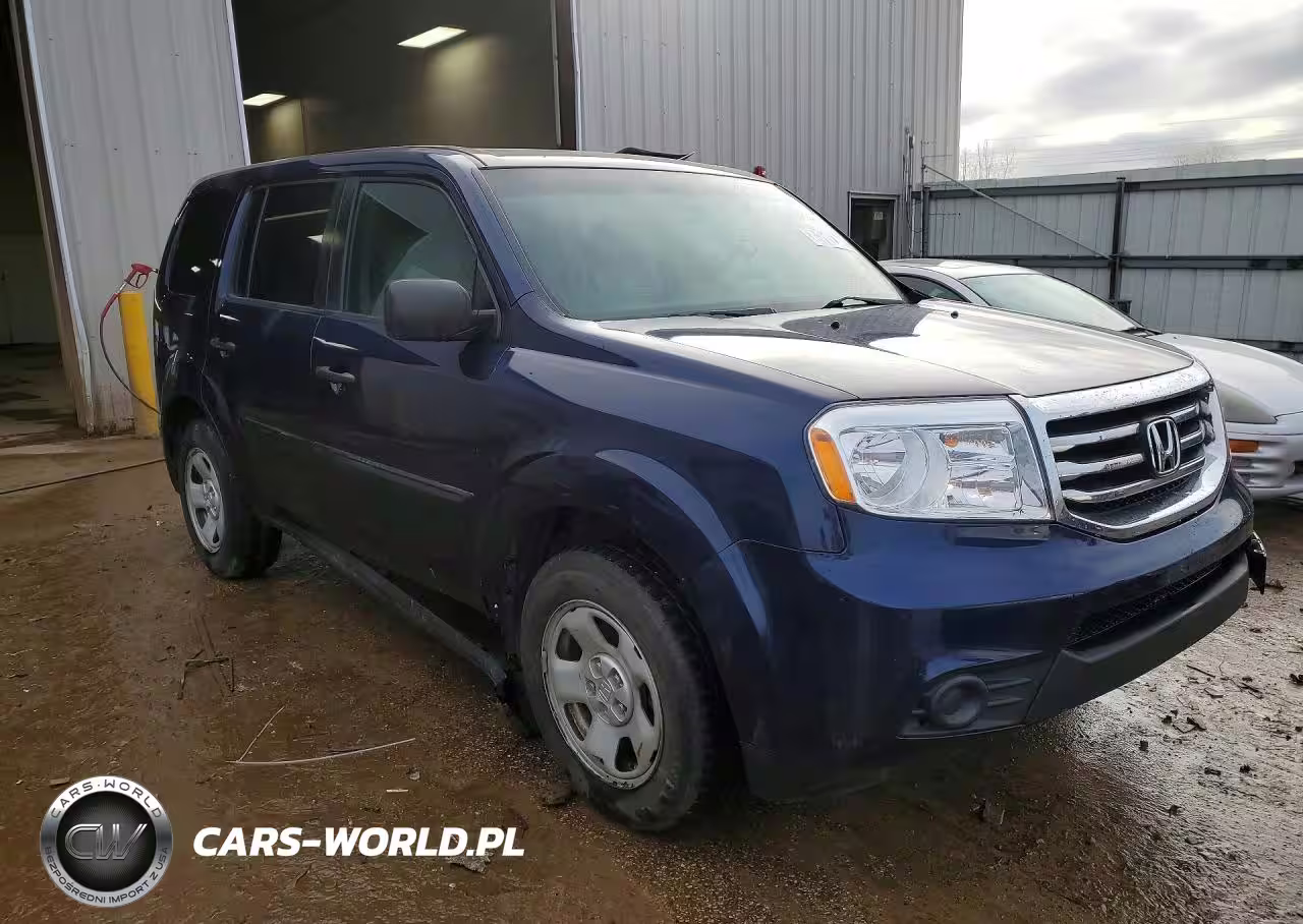 2015 Honda Pilot Lx VIN:5FNYF4H2XFB078391 - 4