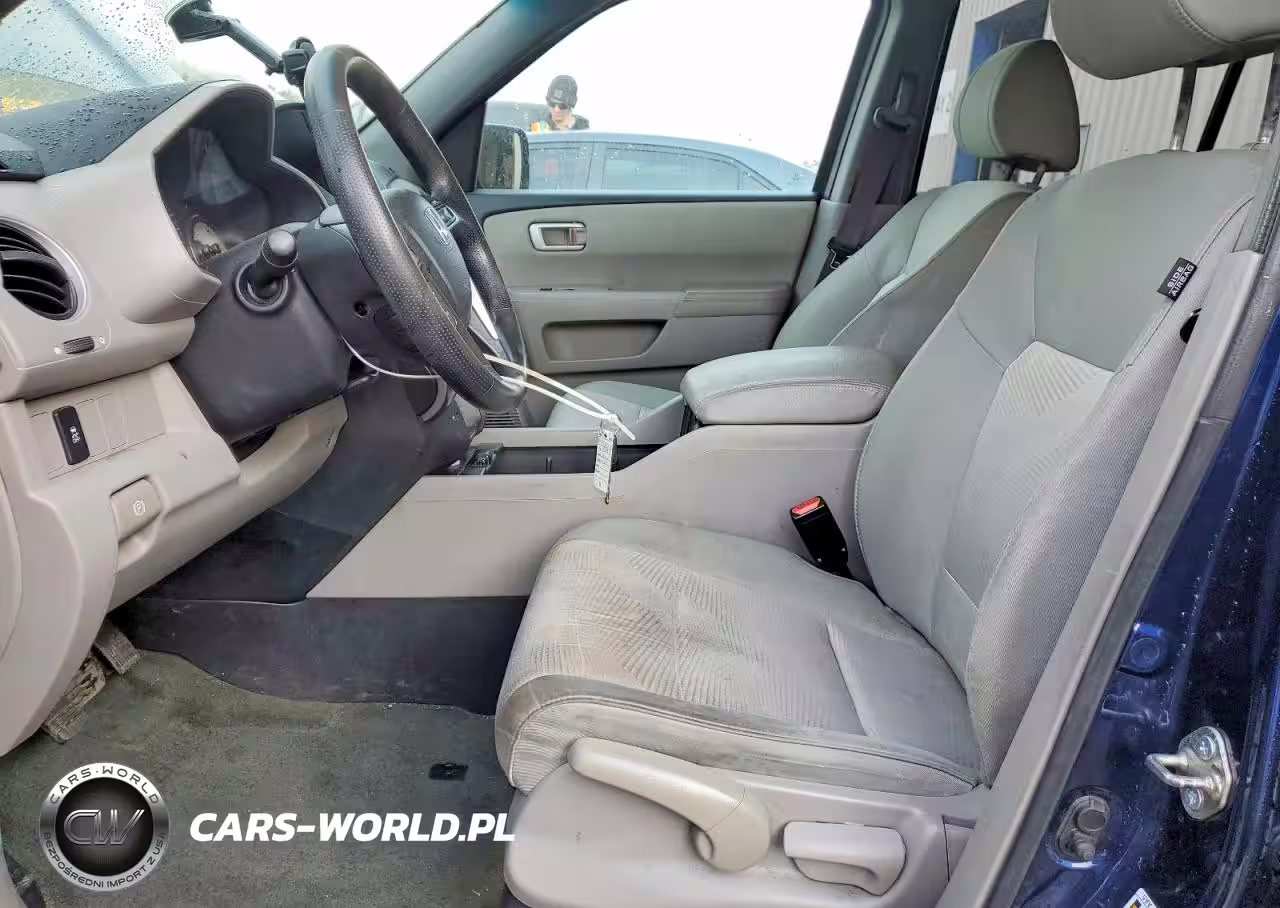 2015 Honda Pilot Lx VIN:5FNYF4H2XFB078391 - 7