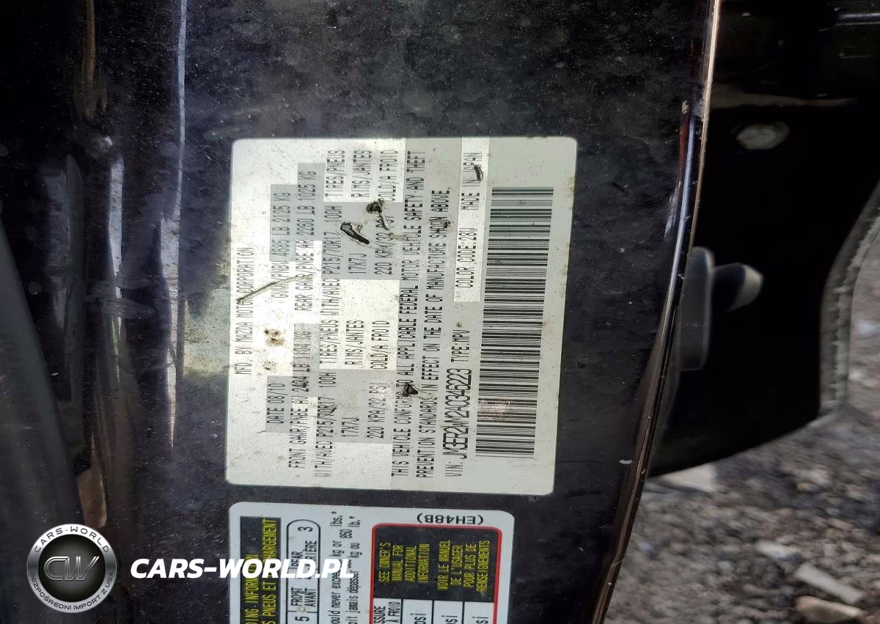 2010 Mazda Cx-7 VIN:JM3ER2WM2A0346223 - 12