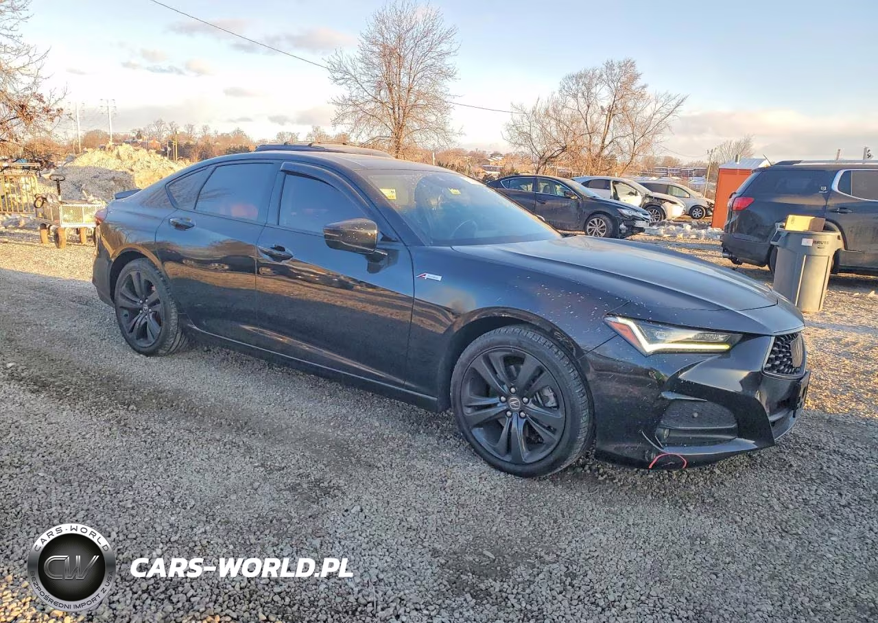 2021 Acura Tlx Tech A VIN:19UUB5F50MA008340 - 4
