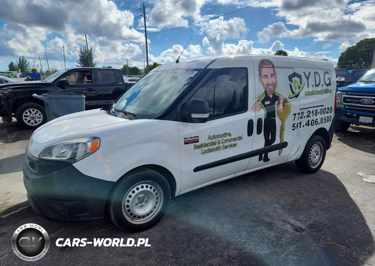 2019 Ram Promaster City St Service Van VIN:ZFBHRFAB1K6M88809 - 1