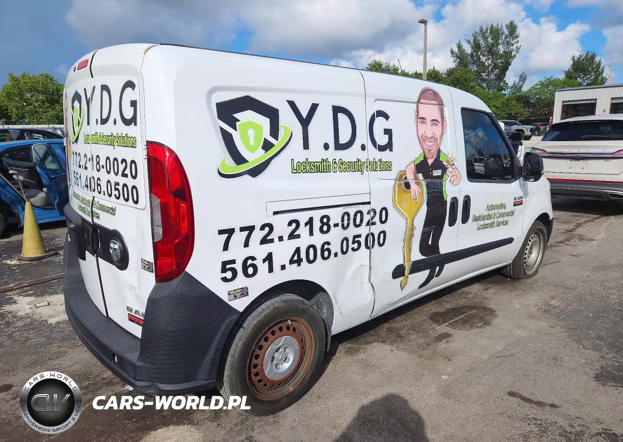 2019 Ram Promaster City St Service Van VIN:ZFBHRFAB1K6M88809 - 3