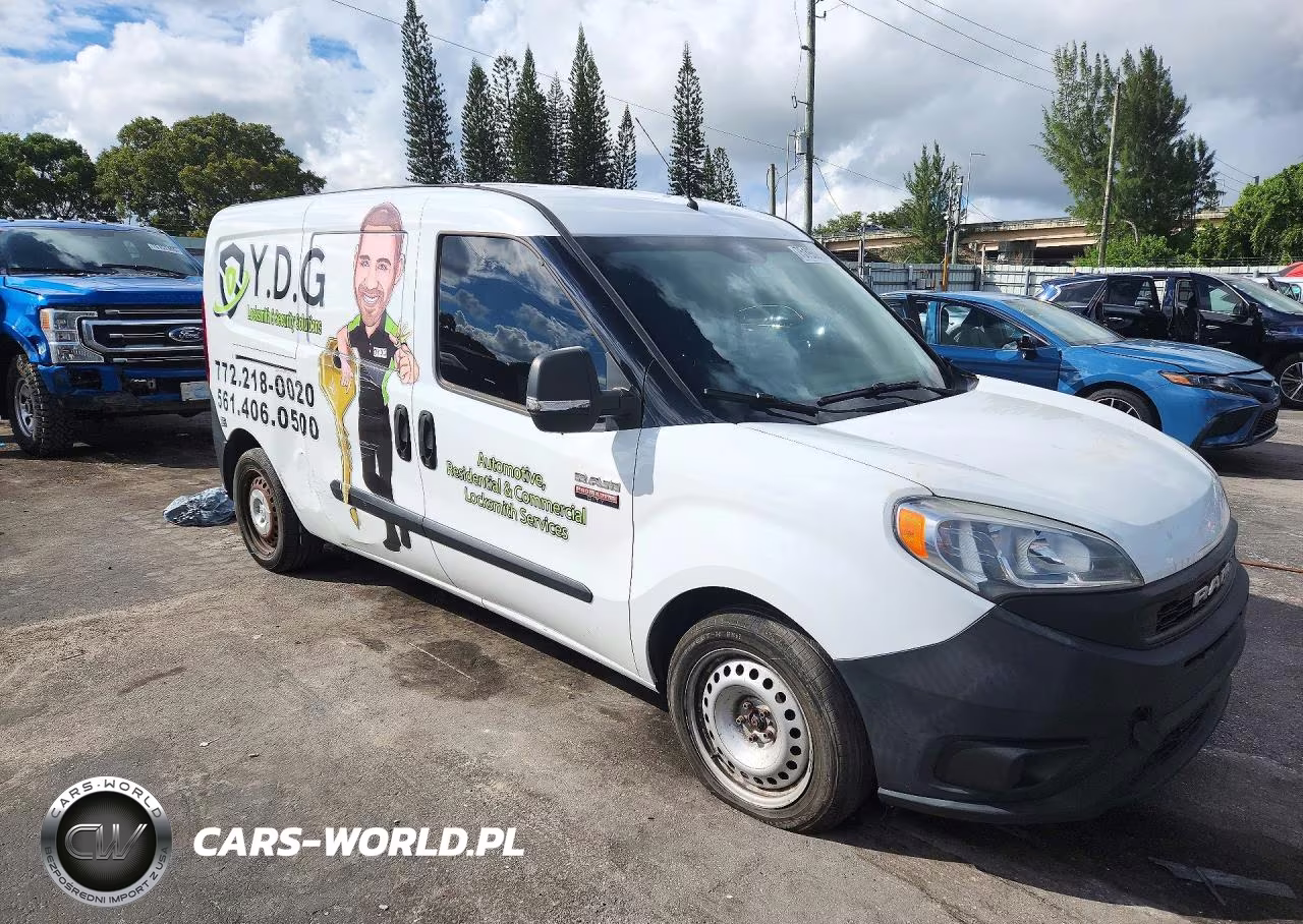 2019 Ram Promaster City St Service Van VIN:ZFBHRFAB1K6M88809 - 4