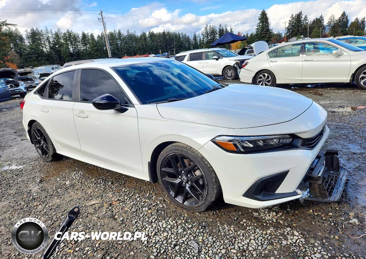 2022 Honda Civic Sport VIN:2HGFE2F5XNH585765 - 4