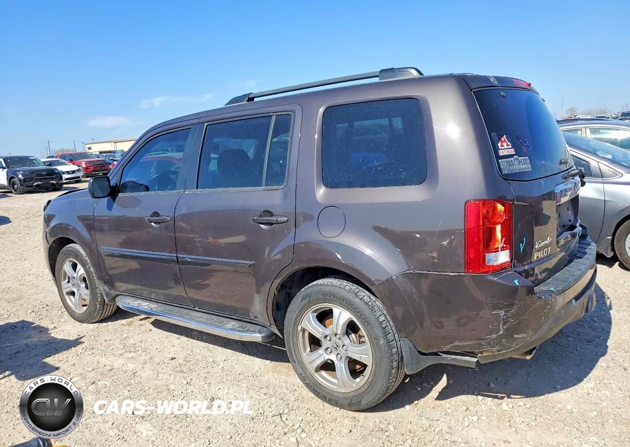2012 Honda Pilot Exln VIN:5FNYF4H79CB005682 - 2