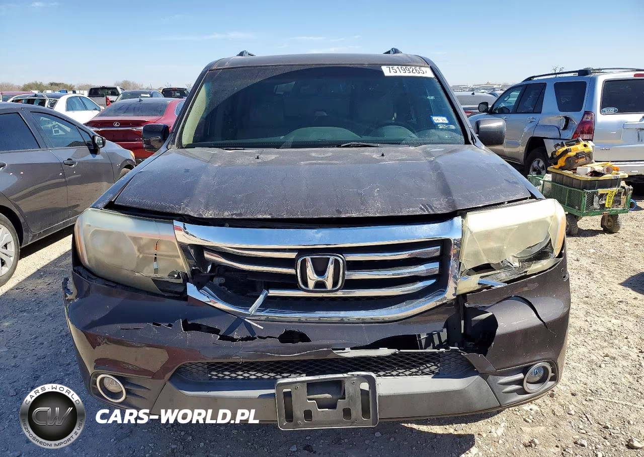 2012 Honda Pilot Exln VIN:5FNYF4H79CB005682 - 5