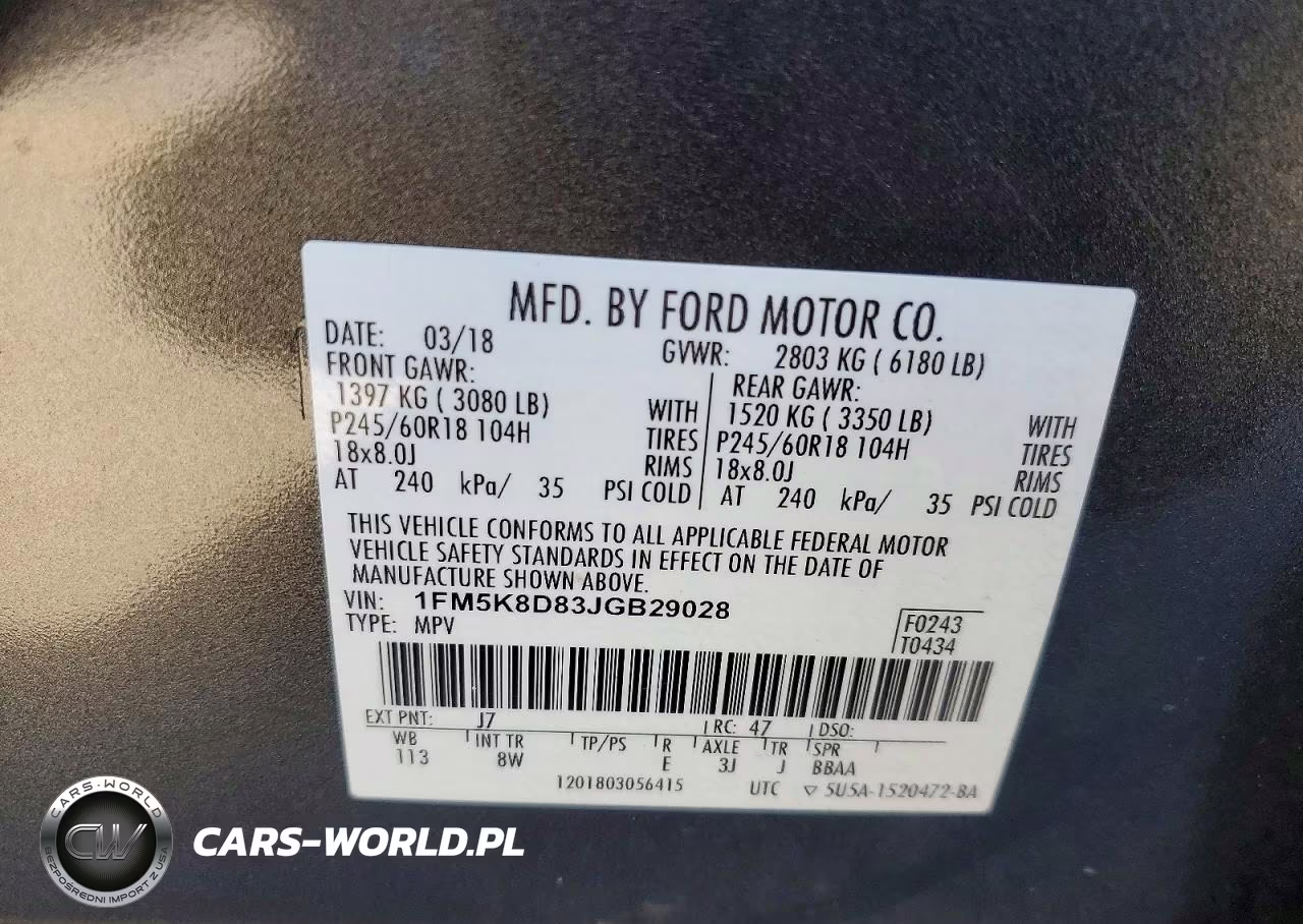 2018 Ford Explorer Xlt VIN:1FM5K8D83JGB29028 - 13
