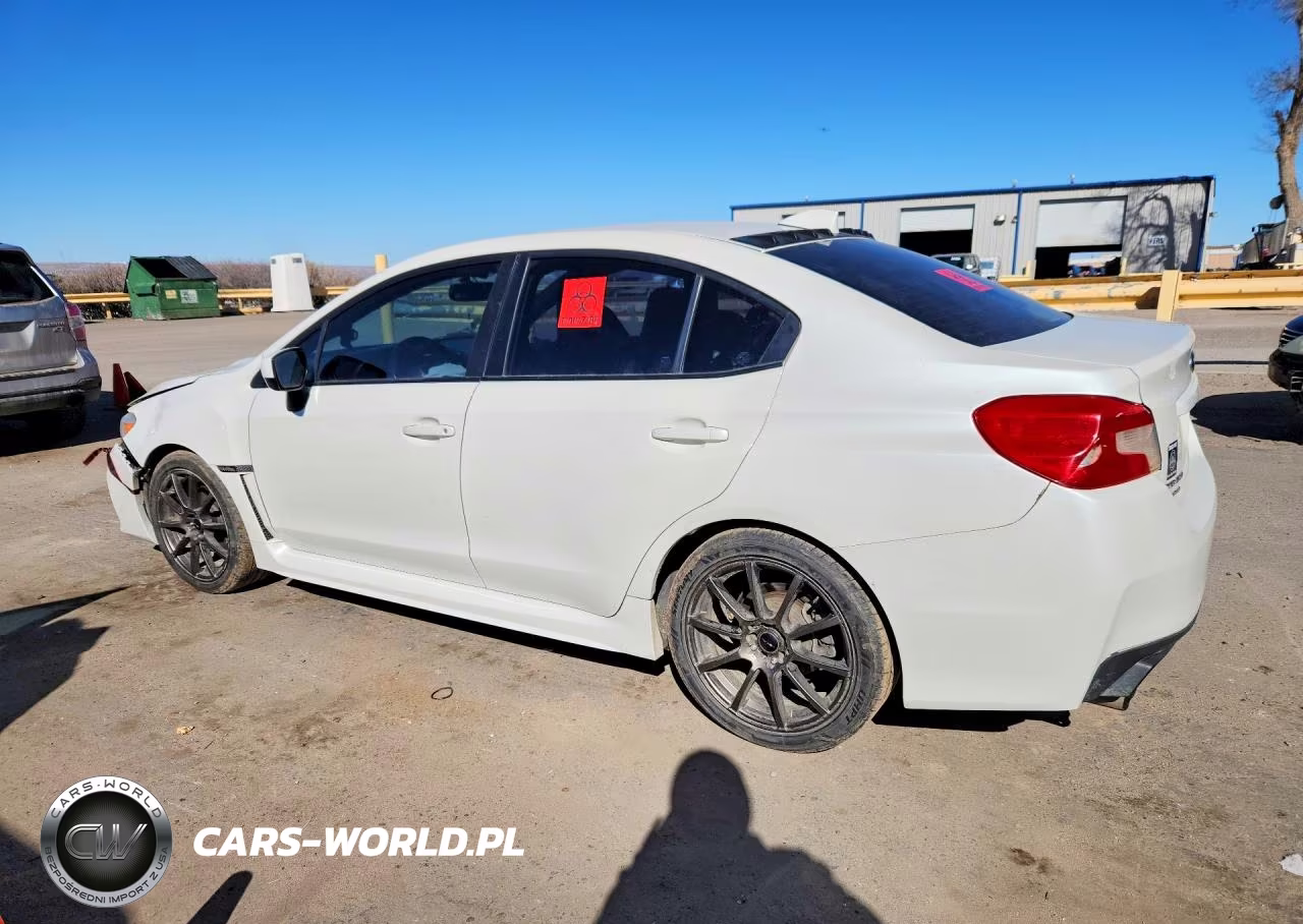2015 Subaru Wrx VIN:JF1VA1A64F9832236 - 2