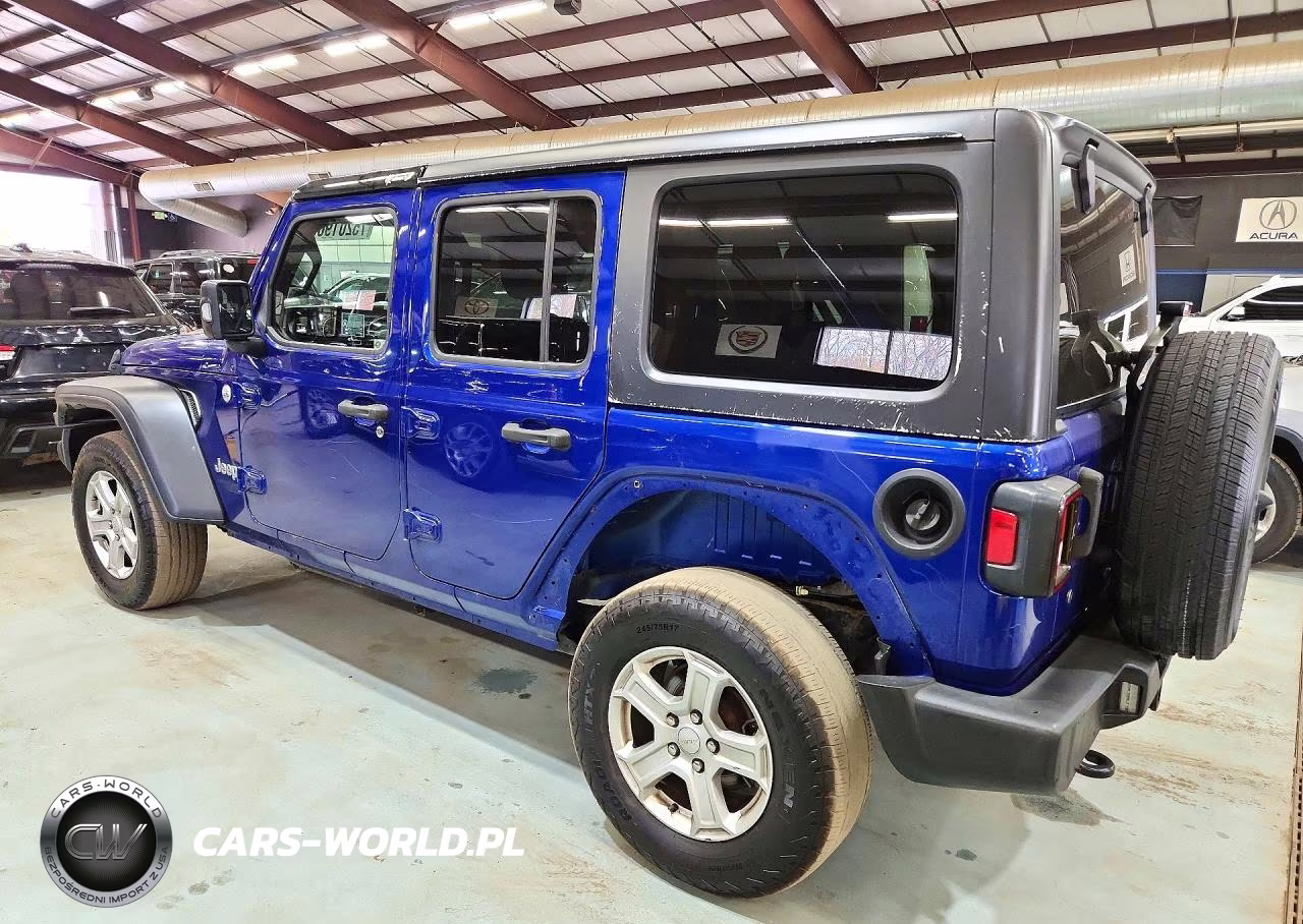2019 Jeep Wrangler Unlimited Sport VIN:1C4HJXDG4KW556070 - 2