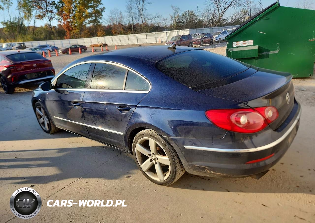 2012 Volkswagen Cc Luxury VIN:WVWHN7ANXCE510855 - 2