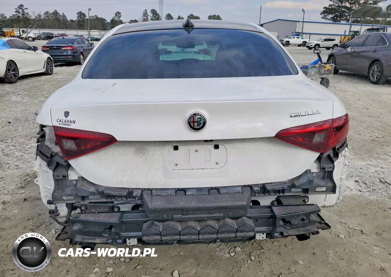 2018 Alfa Romeo Giulia Ti VIN:ZARFAECN0J7598388 - 6