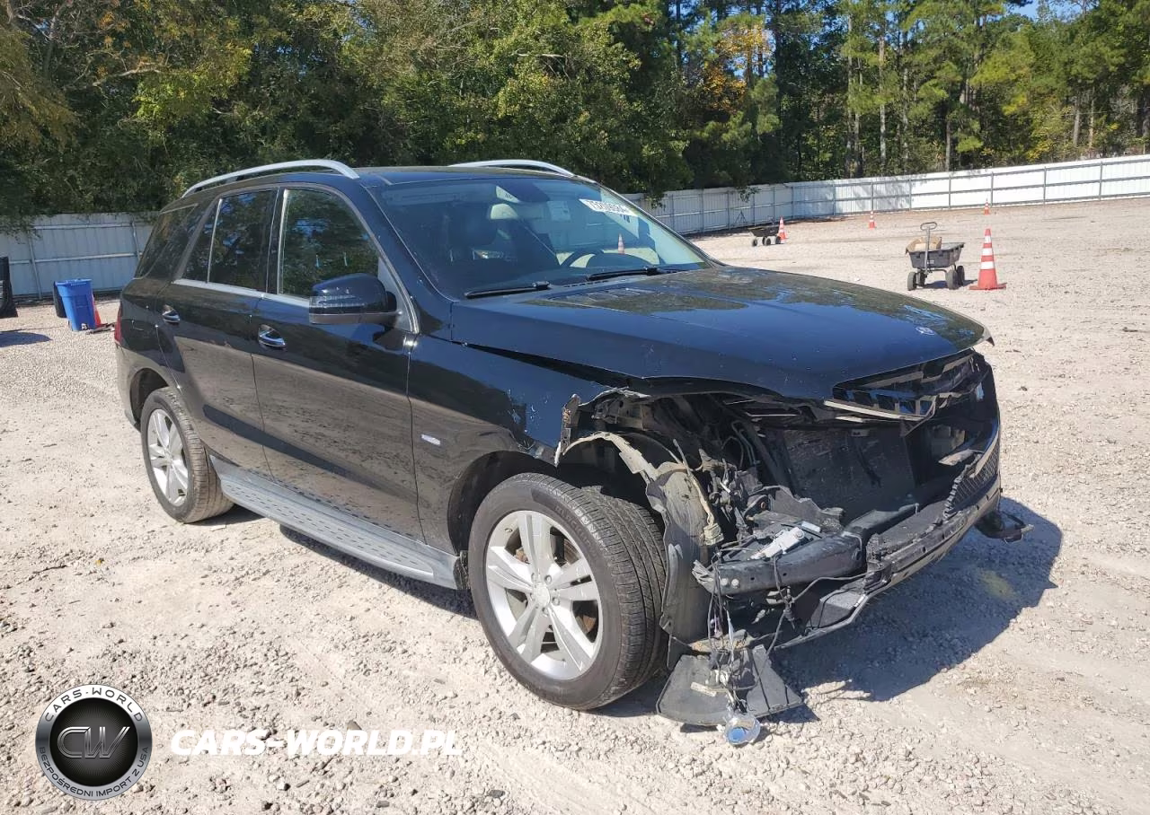 2012 Mercedes-Benz Ml 350 4Matic VIN:4JGDA5HB8CA024719 - 4