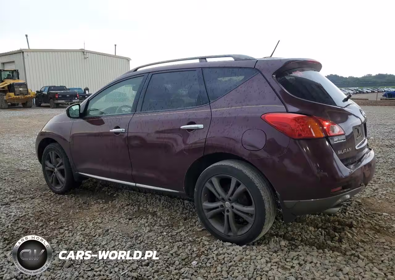 2009 Nissan Murano S VIN:JN8AZ18U59W017138 - 2