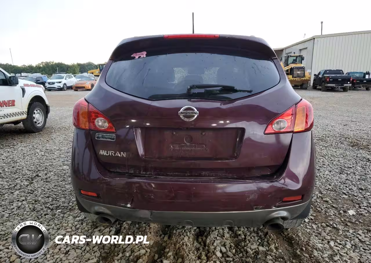 2009 Nissan Murano S VIN:JN8AZ18U59W017138 - 6