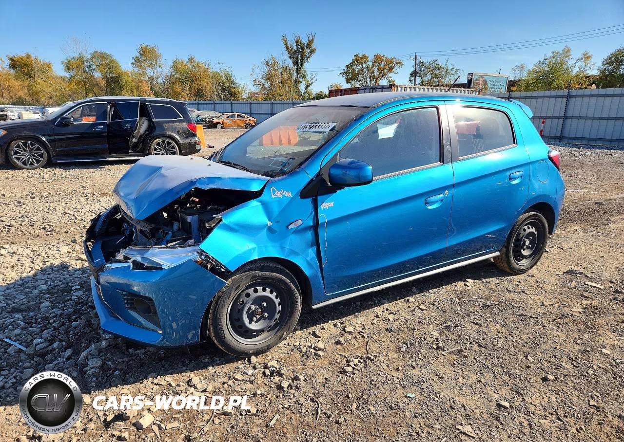 2024 Mitsubishi Mirage Es VIN:ML32AUHJ4RH027309 - 1