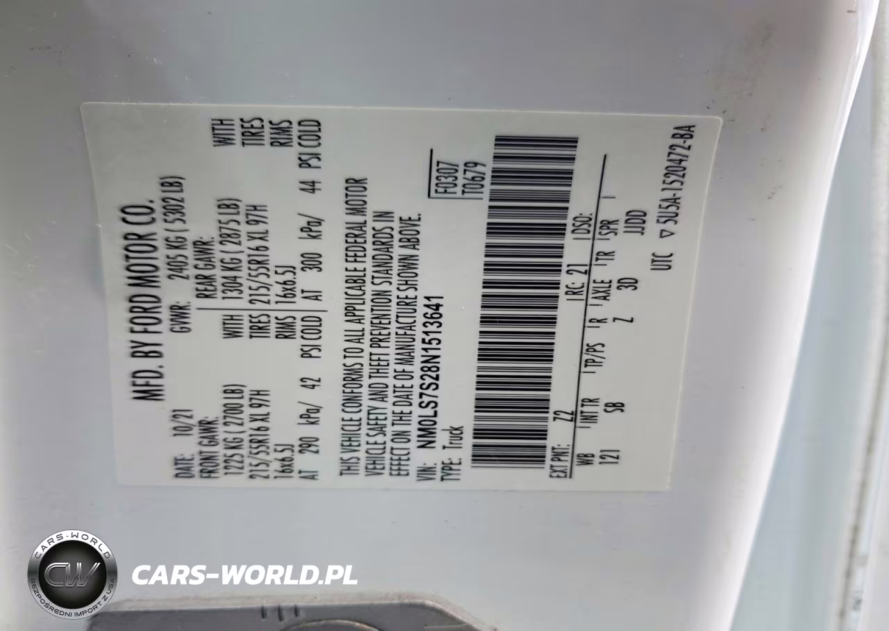 2022 Ford Transit Connect Utility - Service Van VIN:NM0LS7S28N1513641 - 13