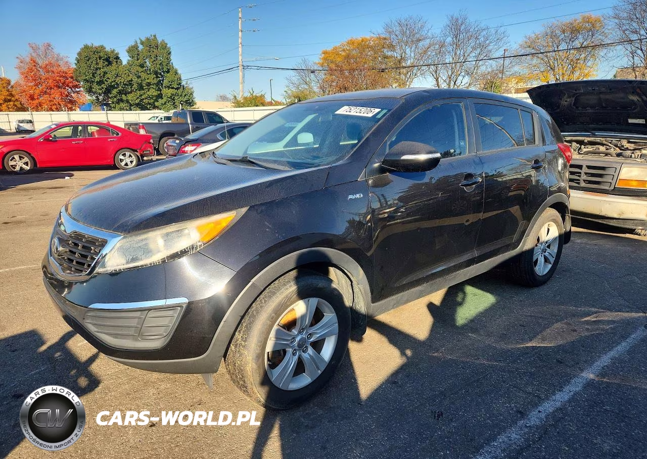 2013 Kia Sportage Lx VIN:KNDPBCA21D7491122 - 1