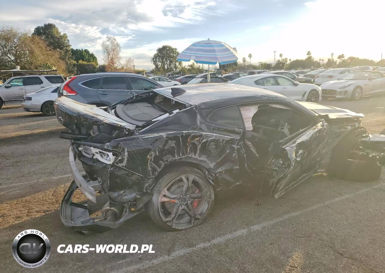 2022 Chevrolet Camaro Lt1 VIN:1G1FE1R74N0105271 - 3
