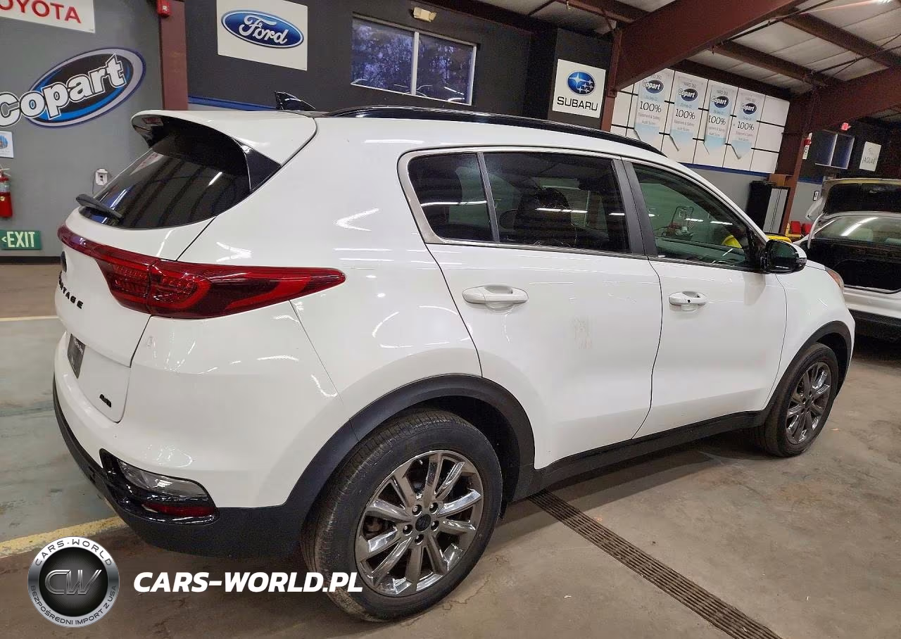 2021 Kia Sportage S VIN:KNDP6CAC7M7905551 - 3