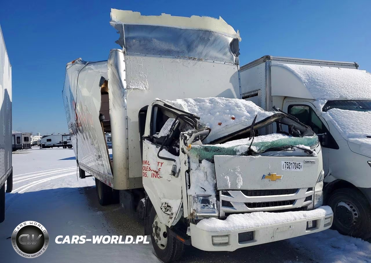 2023 Chevrolet 4500Hd Box Truck VIN:JALCDW169P7014308 - 4