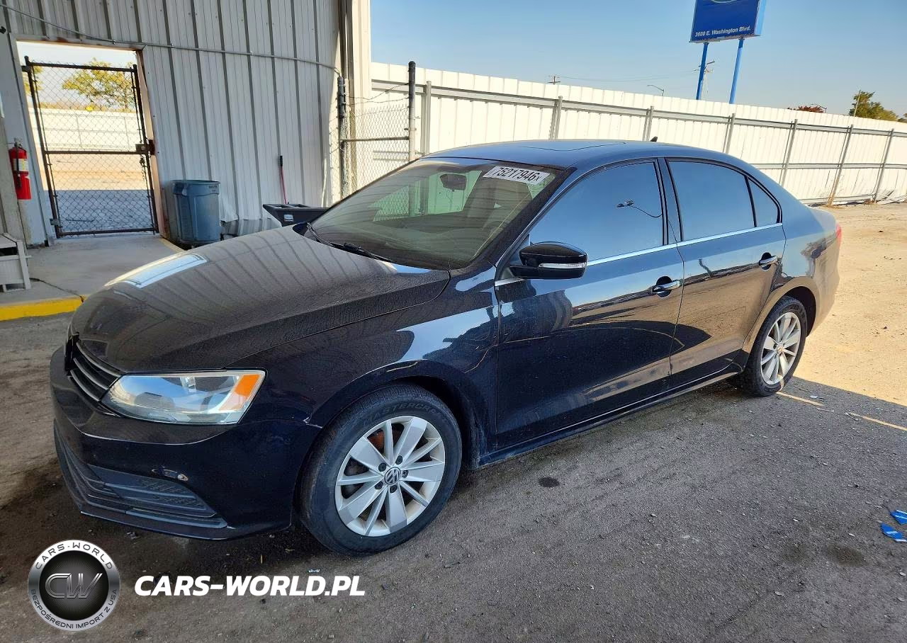 2015 Volkswagen Jetta Se VIN:3VWD17AJ7FM273874 - 1