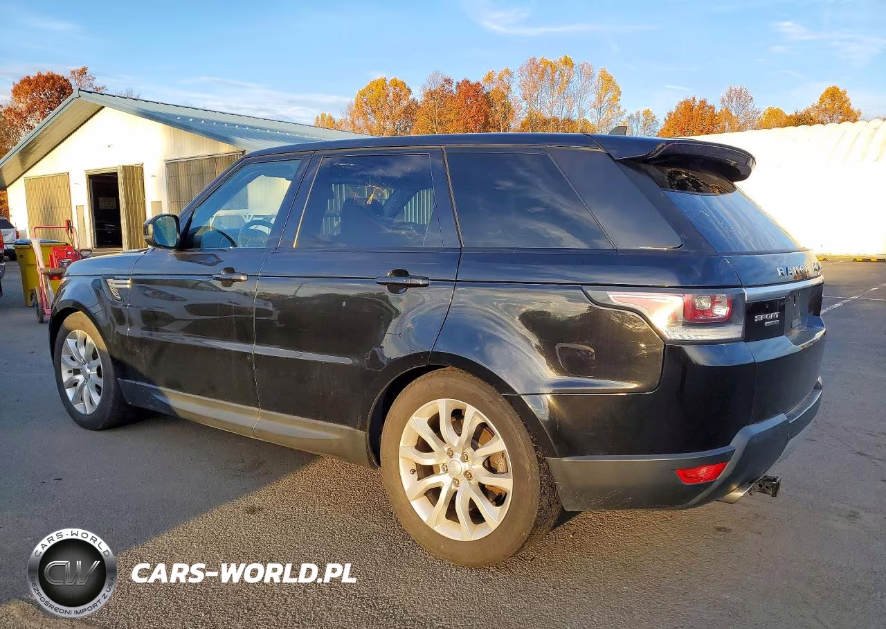2016 Land Rover Range Rover Sport Hse VIN:SALWR2VFXGA631585 - 2
