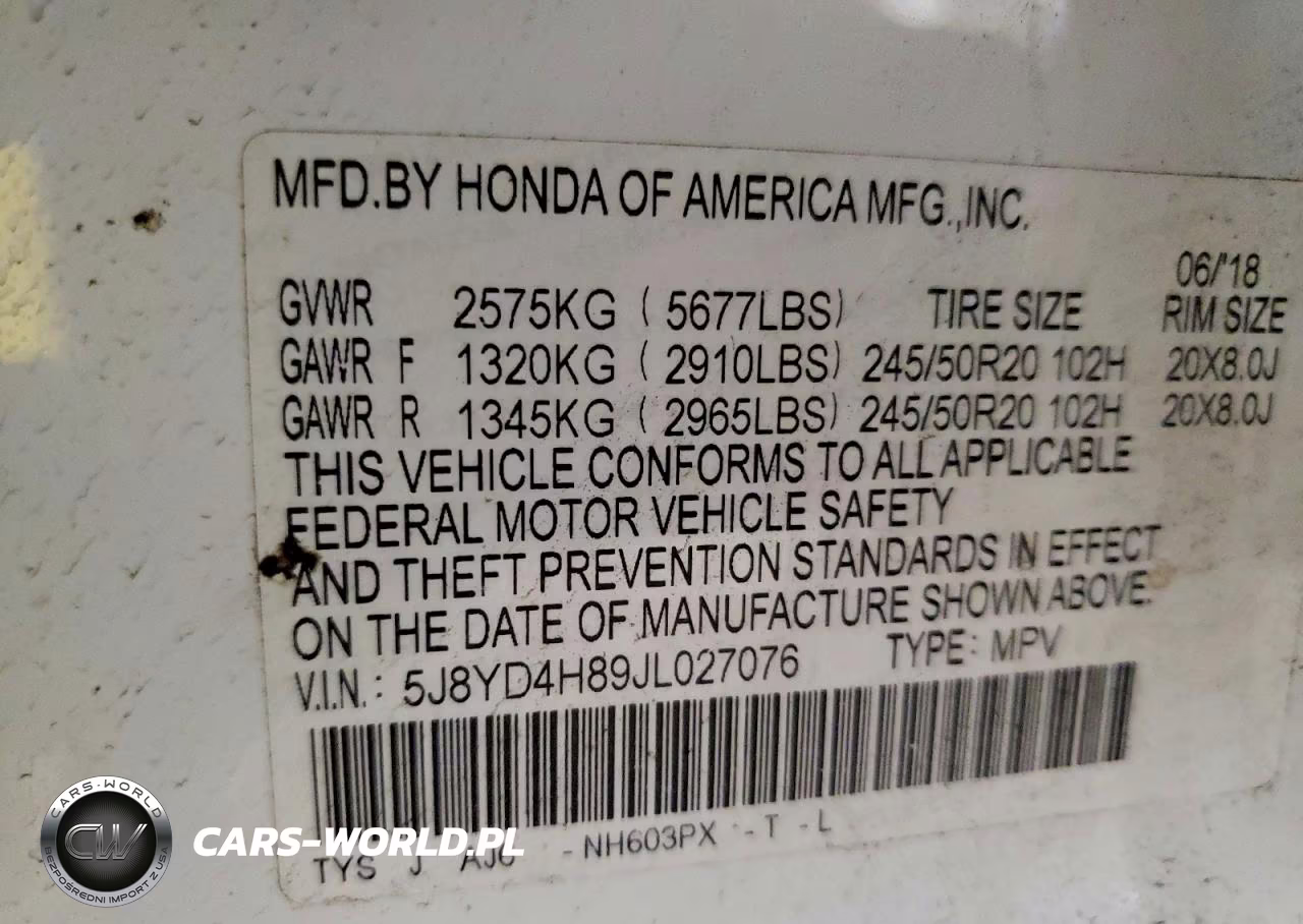 2018 Acura Mdx Advance VIN:5J8YD4H89JL027076 - 13