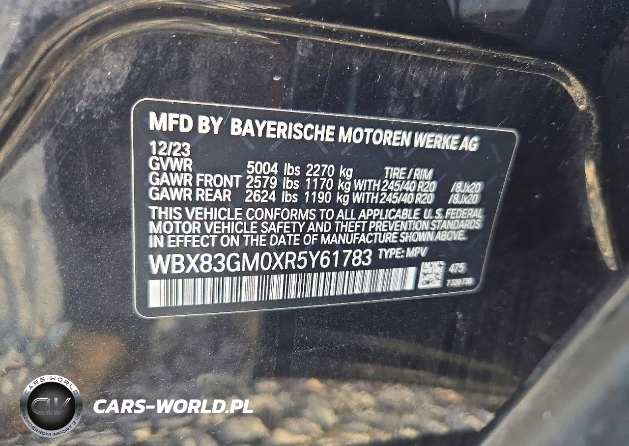 2024 BMW X2 M35I VIN:WBX83GM0XR5Y61783 - 13