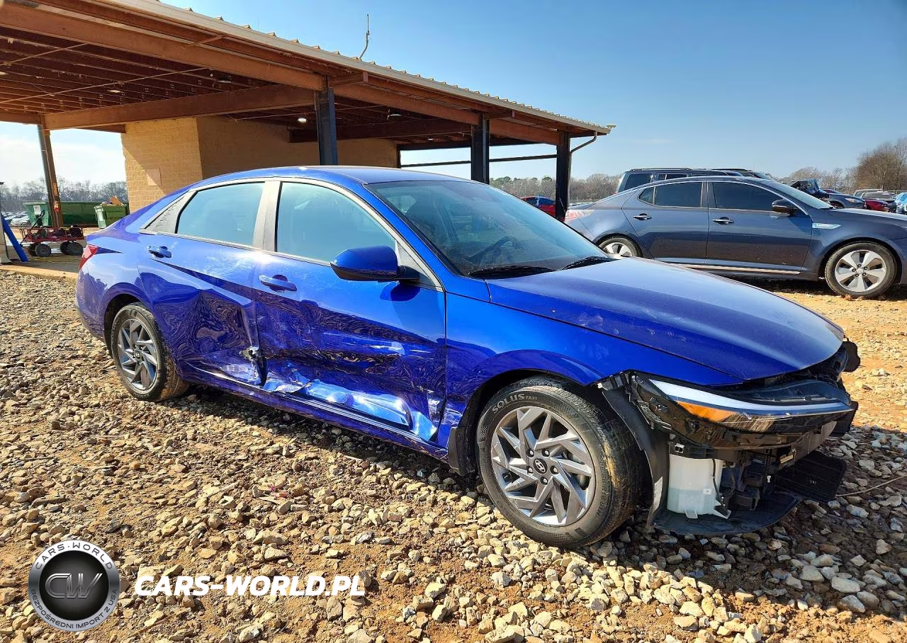 2024 Hyundai Elantra Sel VIN:KMHLM4DG4RU729104 - 4