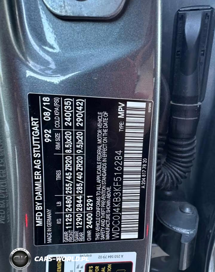 2019 Mercedes-Benz Glc 300 Coupe 4Matic VIN:WDC0J4KB3KF516284 - 10