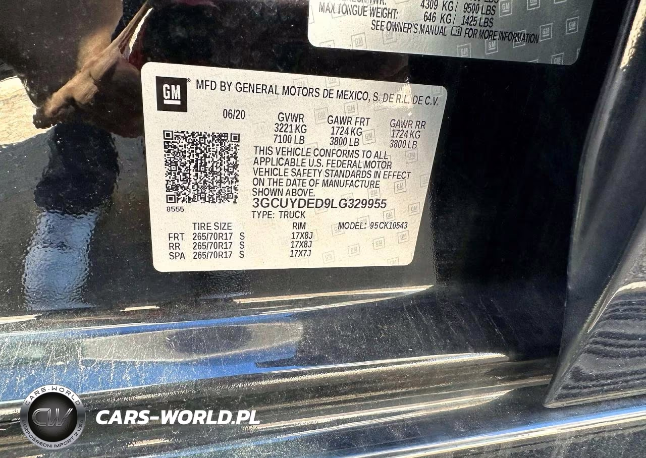 2020 Chevrolet Silverado 1500 4Wd Short Bed Lt VIN:3GCUYDED9LG329955 - 10