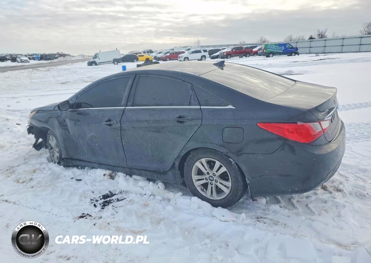 2013 Hyundai Sonata Gls VIN:5NPEB4AC2DH639828 - 2