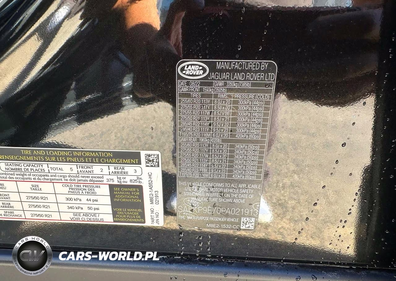 2023 Land Rover Range Rover Se VIN:SALKP9E70PA021913 - 10